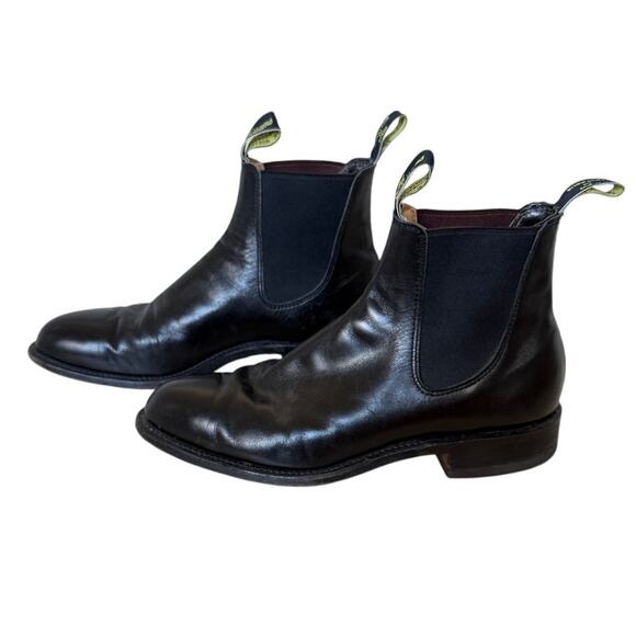 R.M. Williams Comfort Craftsman Chelsea Boots Black Leather 8.5E main image 4